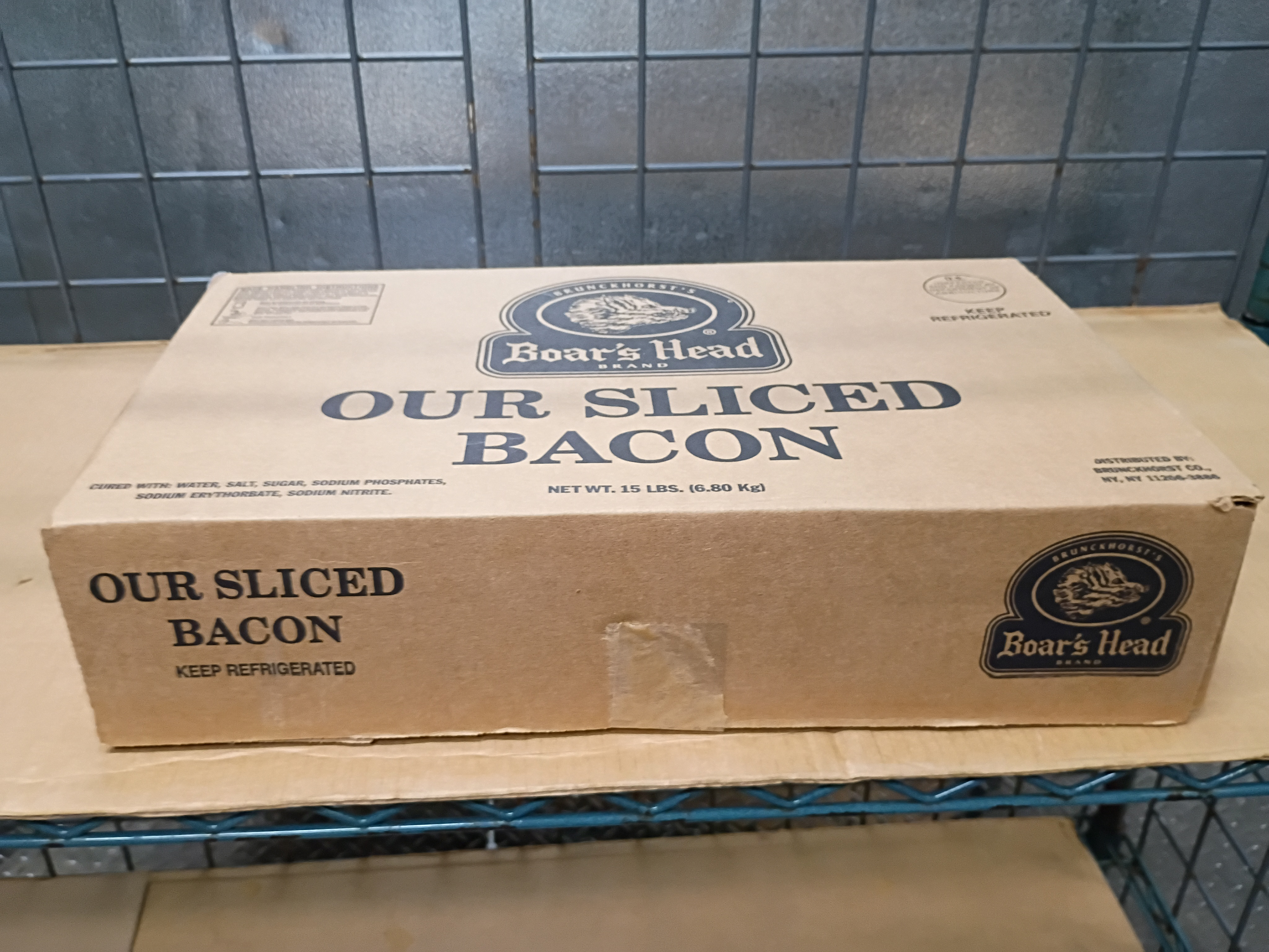 Sliced Domestic Bacon 18/22