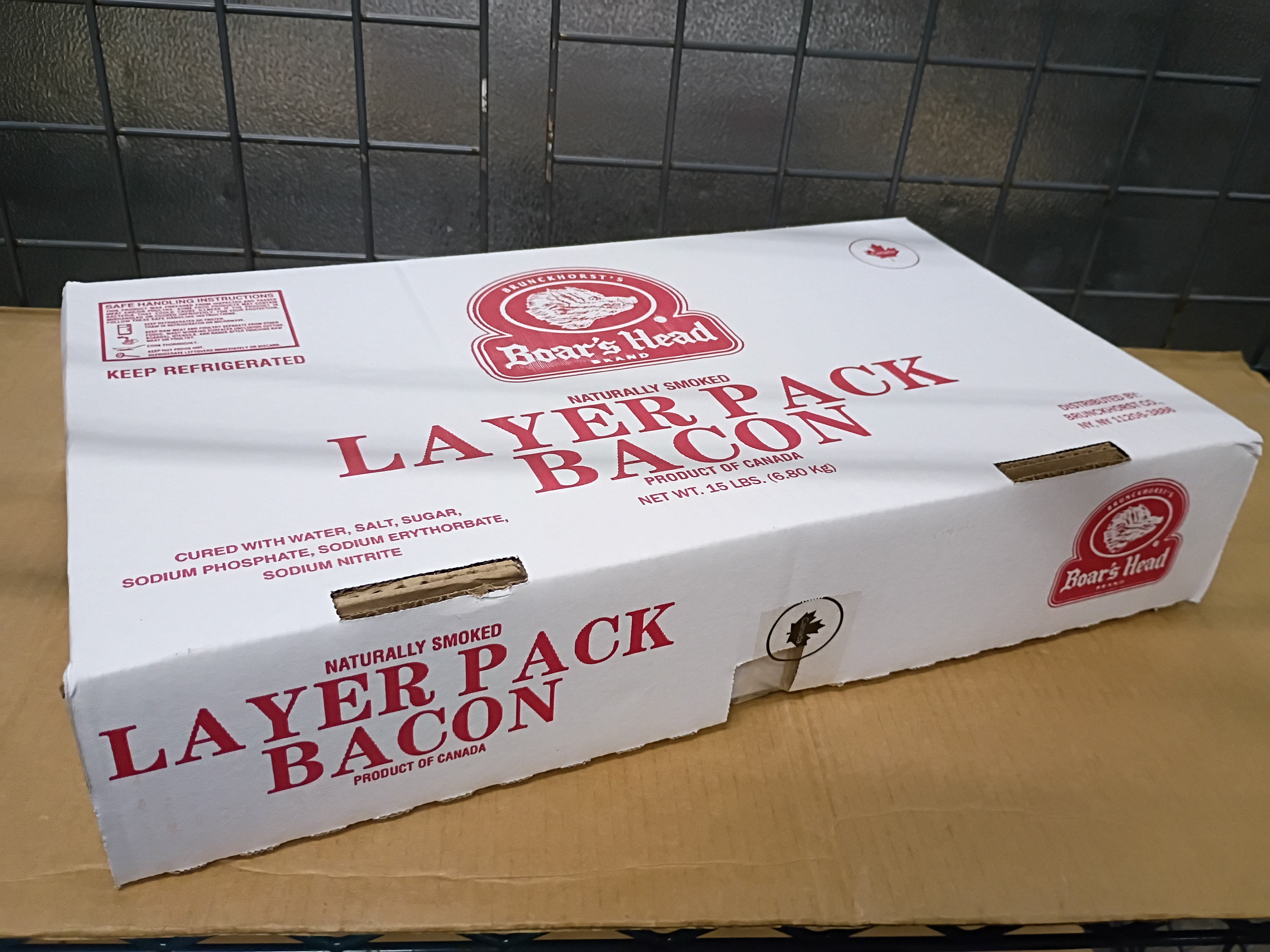 Imported Layer Bacon 18/22