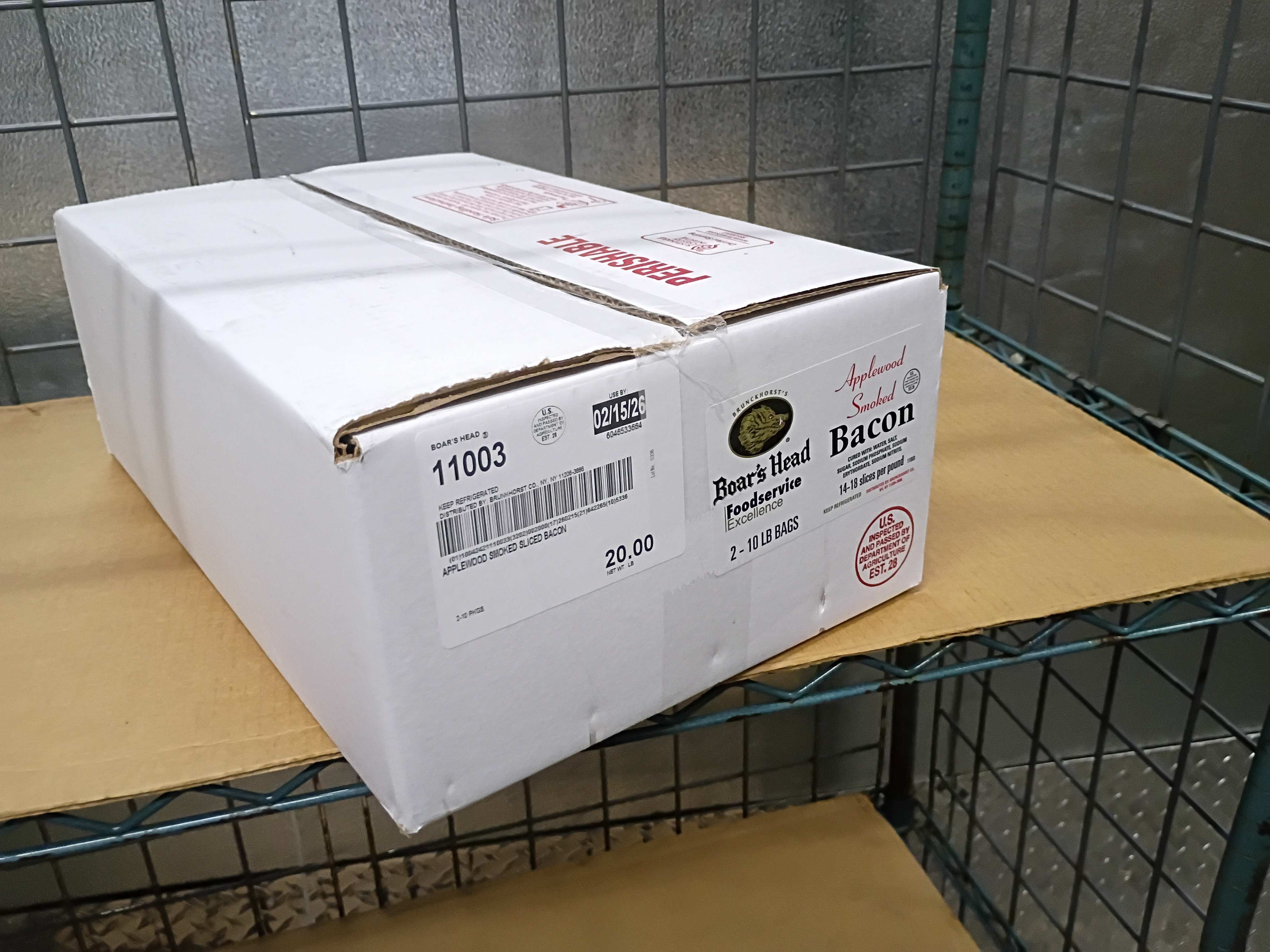 Applewood Smoked Bacon 14/18