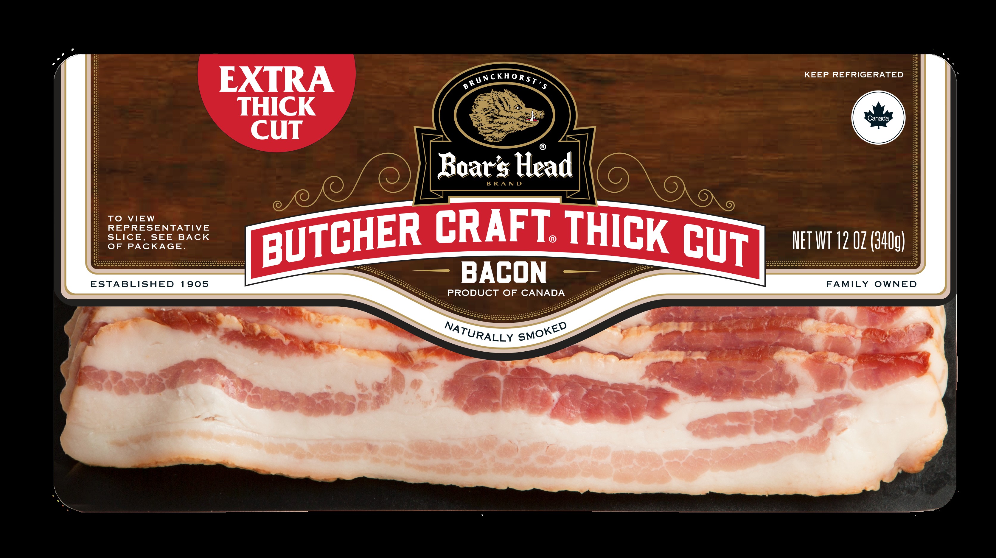 Thick Cut Naturally Smoked Bacon