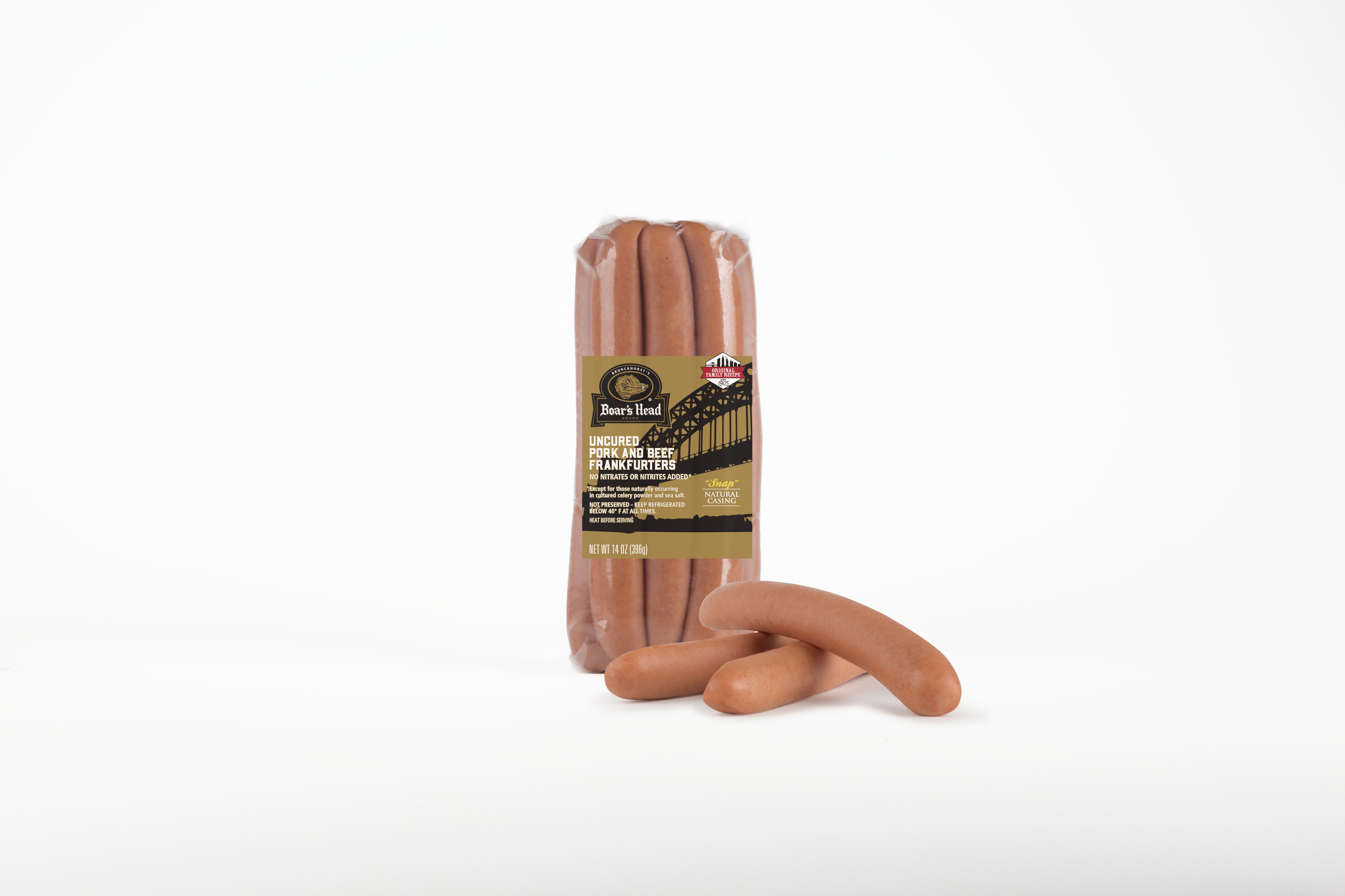 Natural Casing Pork & Beef Frankfurters