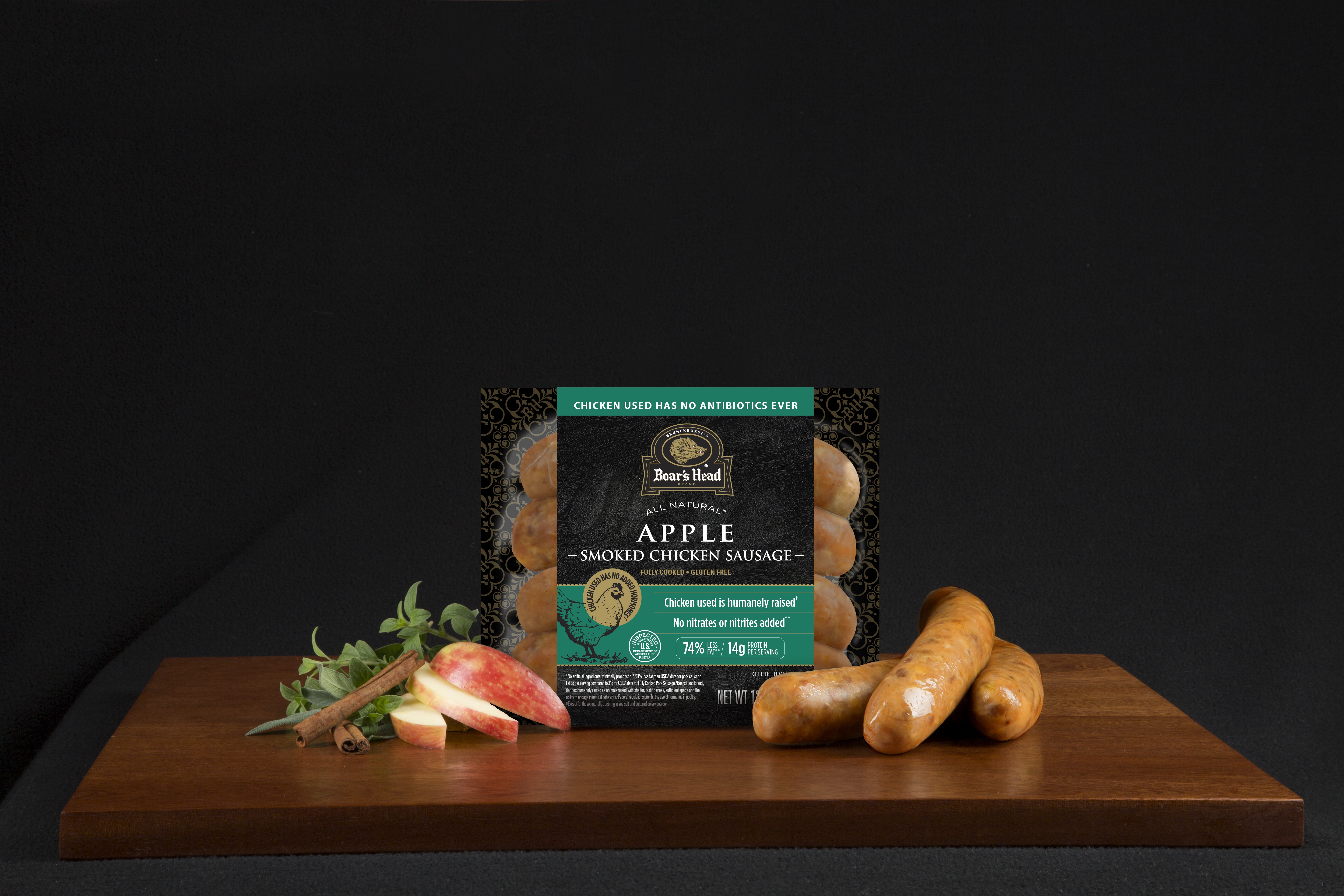 All Natural* Apple Smoked Chicken Sausage