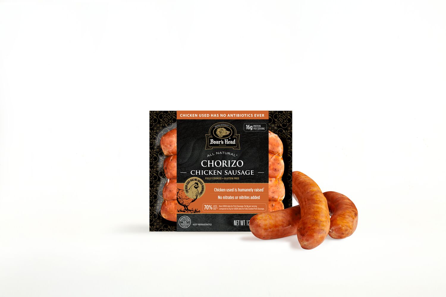Chorizo All Natural* Chicken Sausage