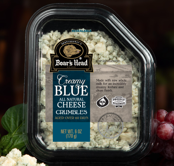 Creamy Blue Crumbled