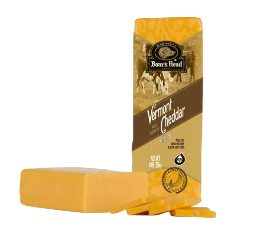 Pre-Cut Yellow Vermont Cheddar