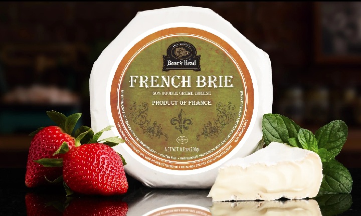 Boar's Head® 60% Double Crème French Brie Cheese, Product of France; Wheel