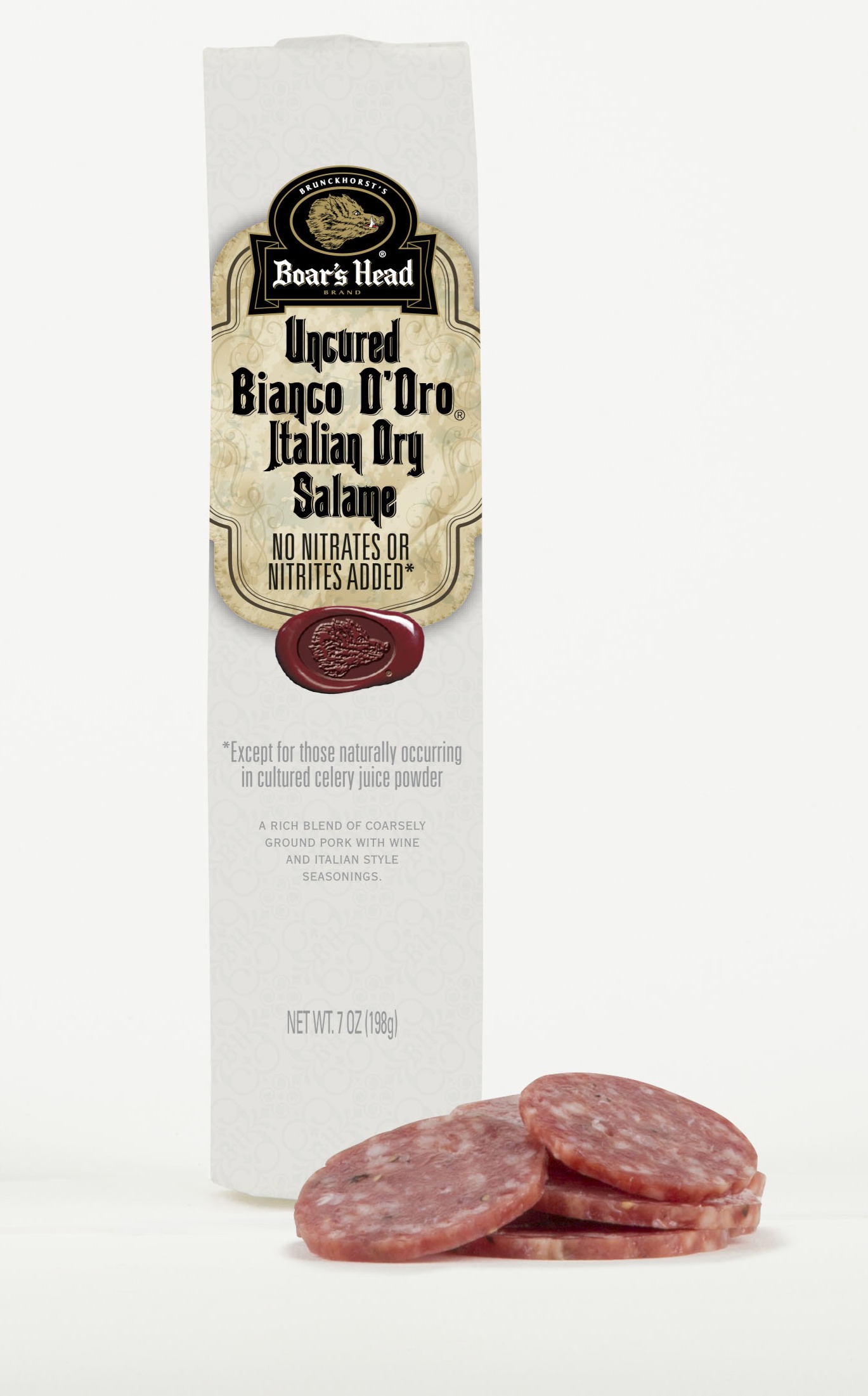Uncured Bianco D'Oro® Italian Dry Salame