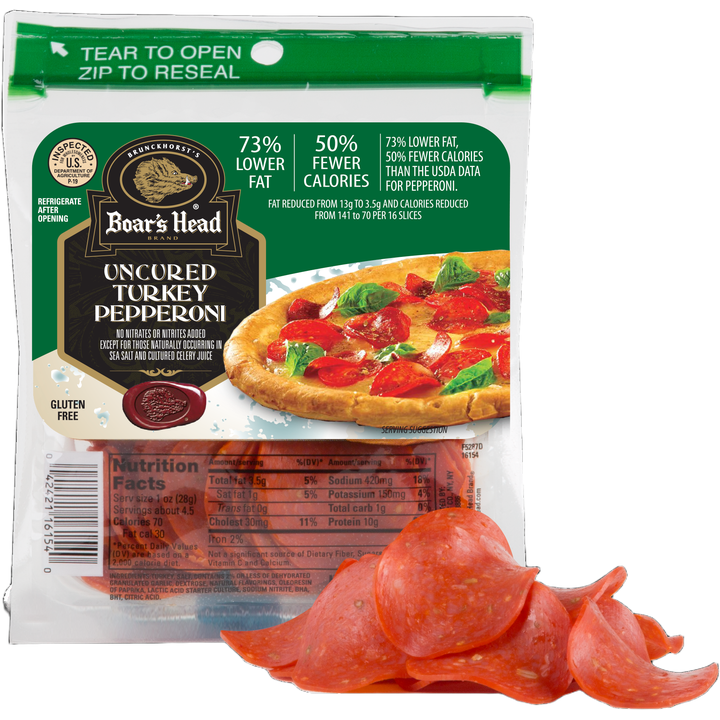 Turkey Pouch Pepperoni