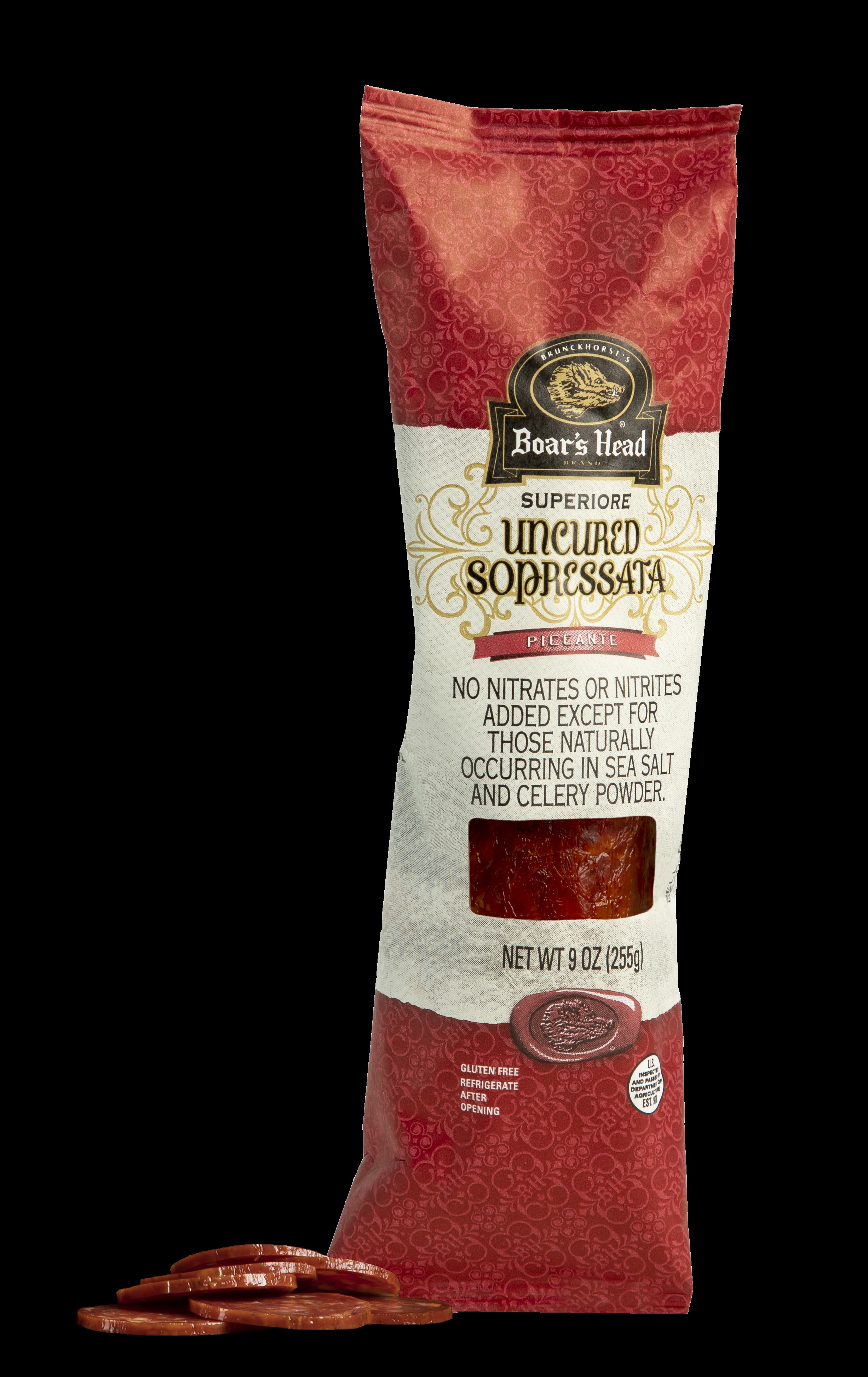 Uncured Sopressata Dry Sausage Picante