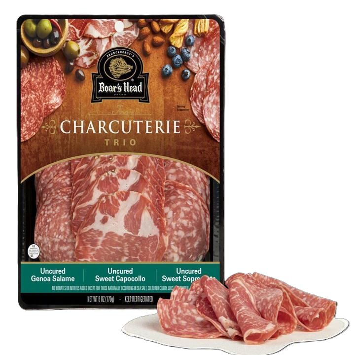 Charcuterie Trio: Uncured Genoa Salame, Uncured Sweet Capocollo, & Uncured Sweet Sopressata