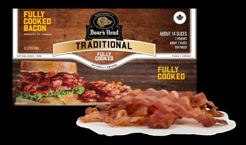 Naturally Smoked Traditional Bacon - Fully Cooked