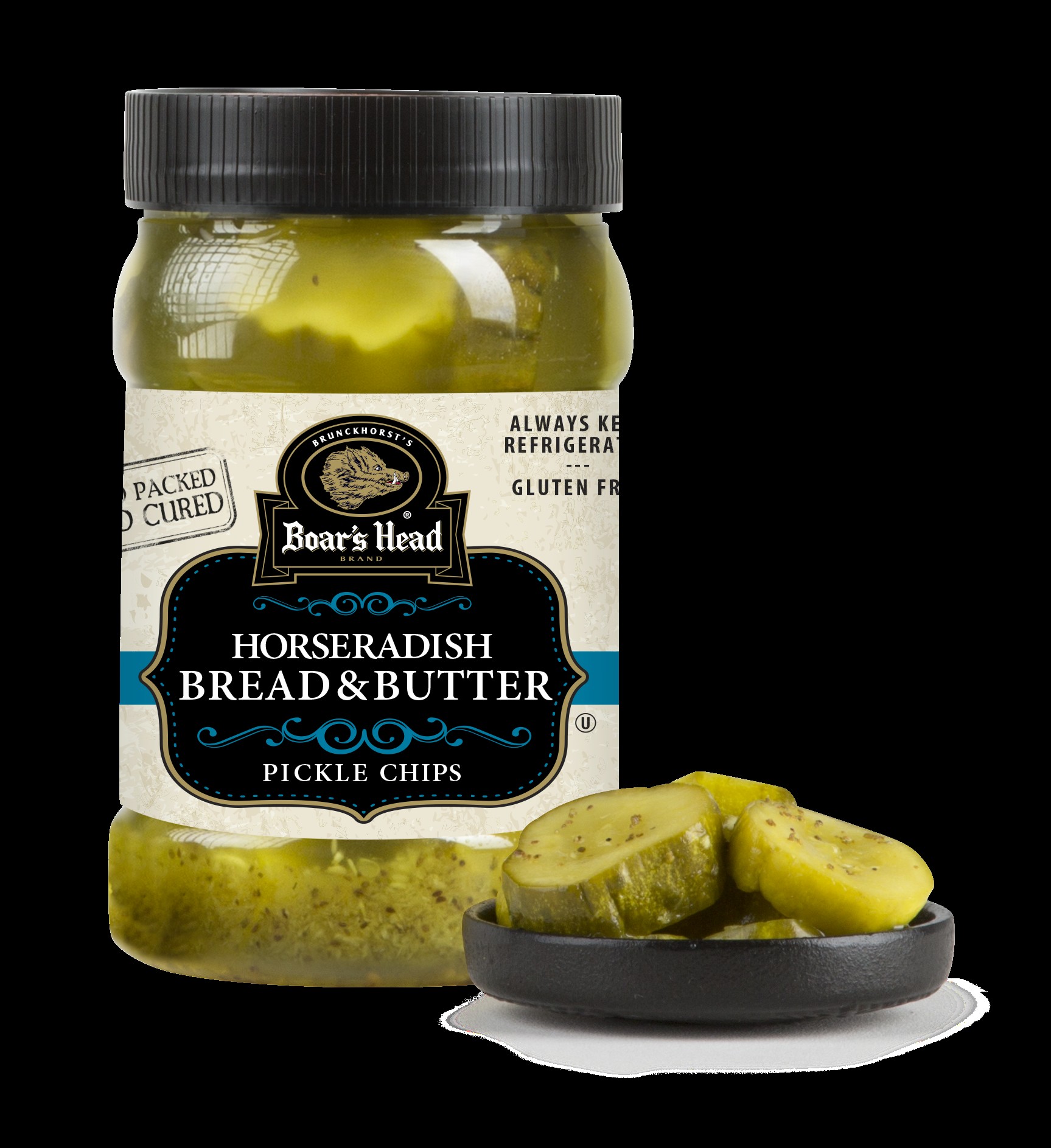 Horseradish Bread and Butter Pickle Chips