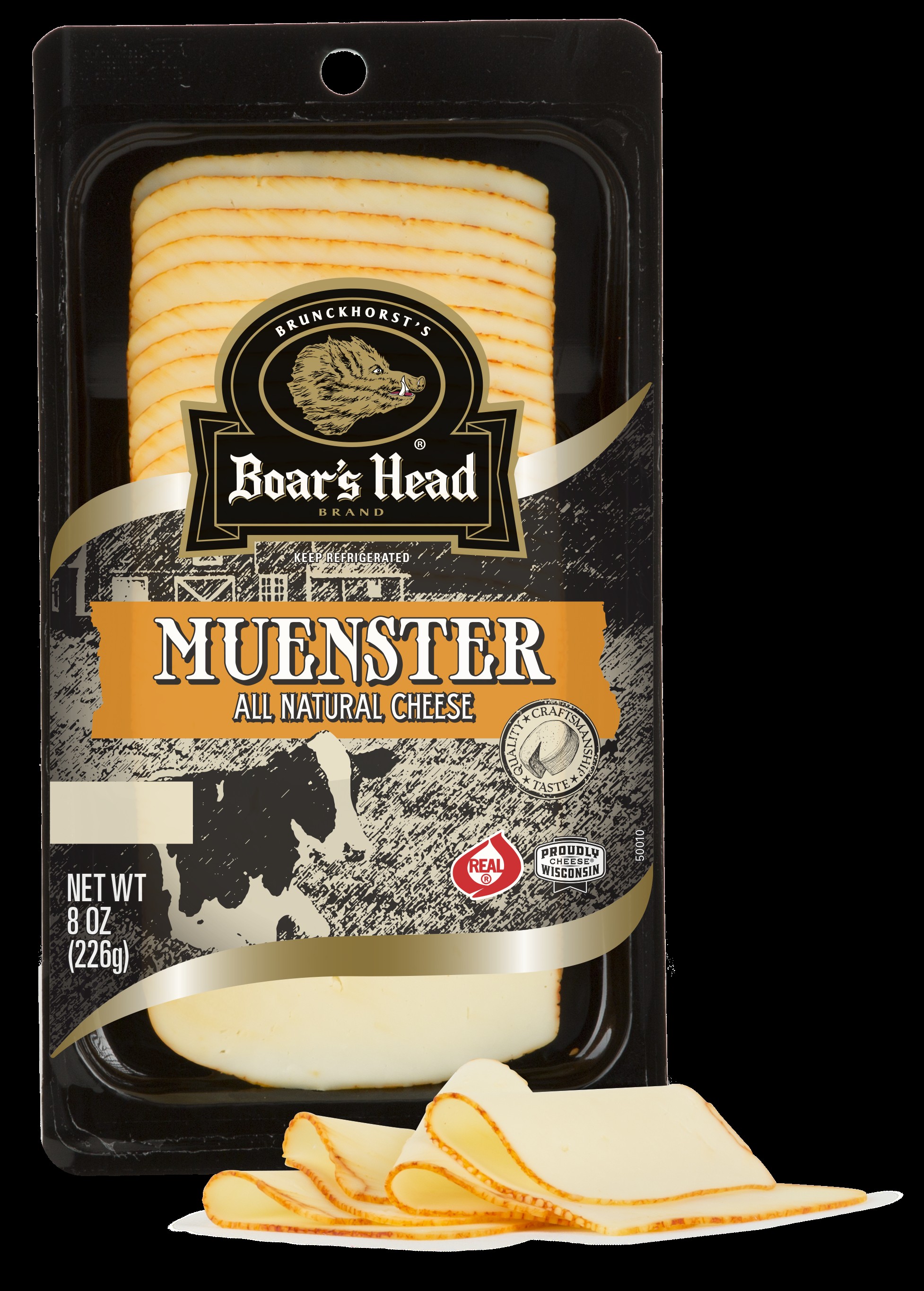 Pre-sliced Muenster Cheese