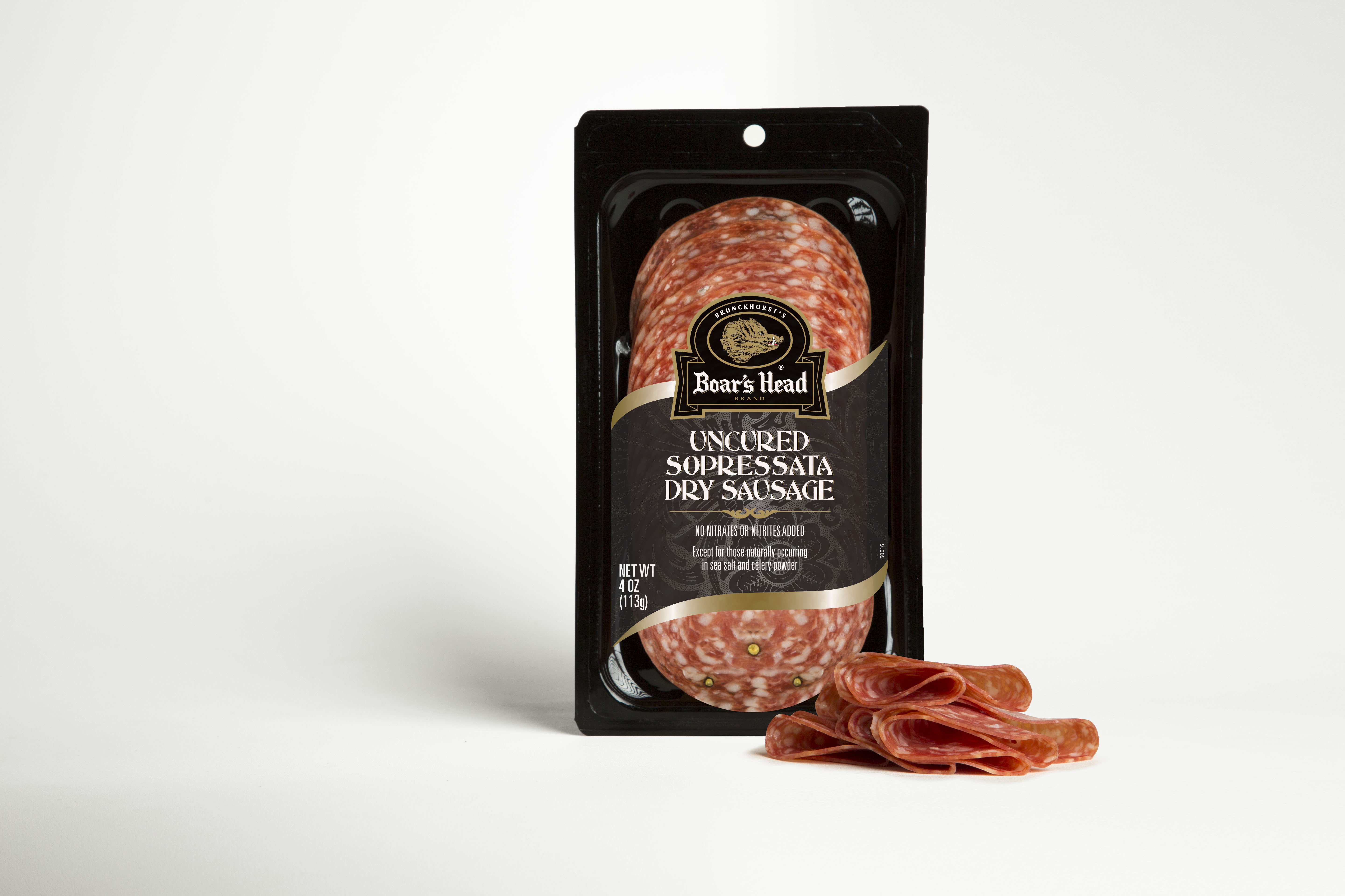 Pre-sliced Uncured Sopressata Dry Sausage