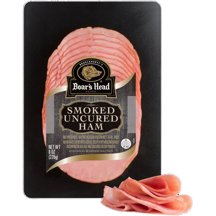 Pre-sliced Smoked Uncured Ham