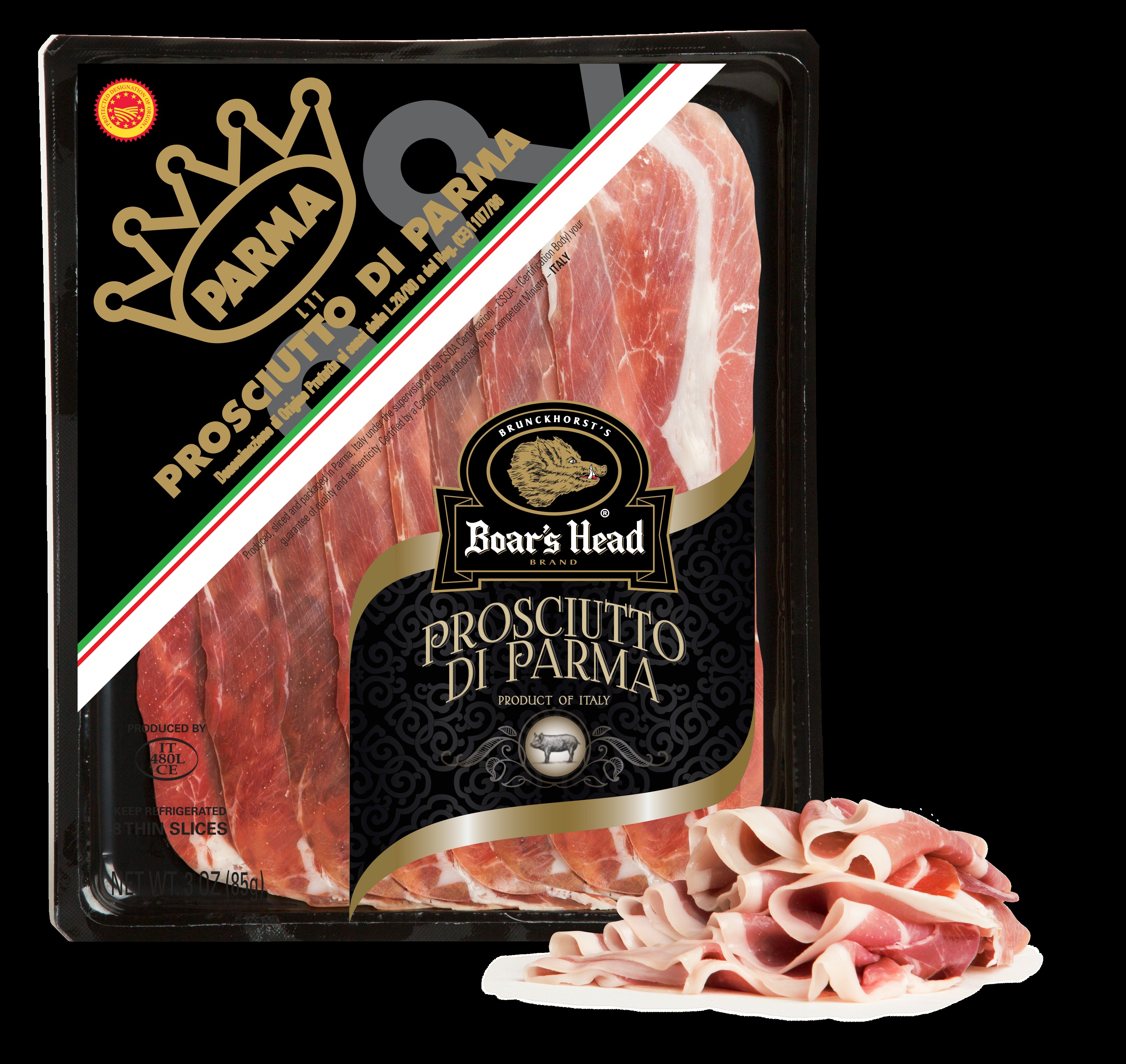 Pre-sliced Prosciutto di Parma