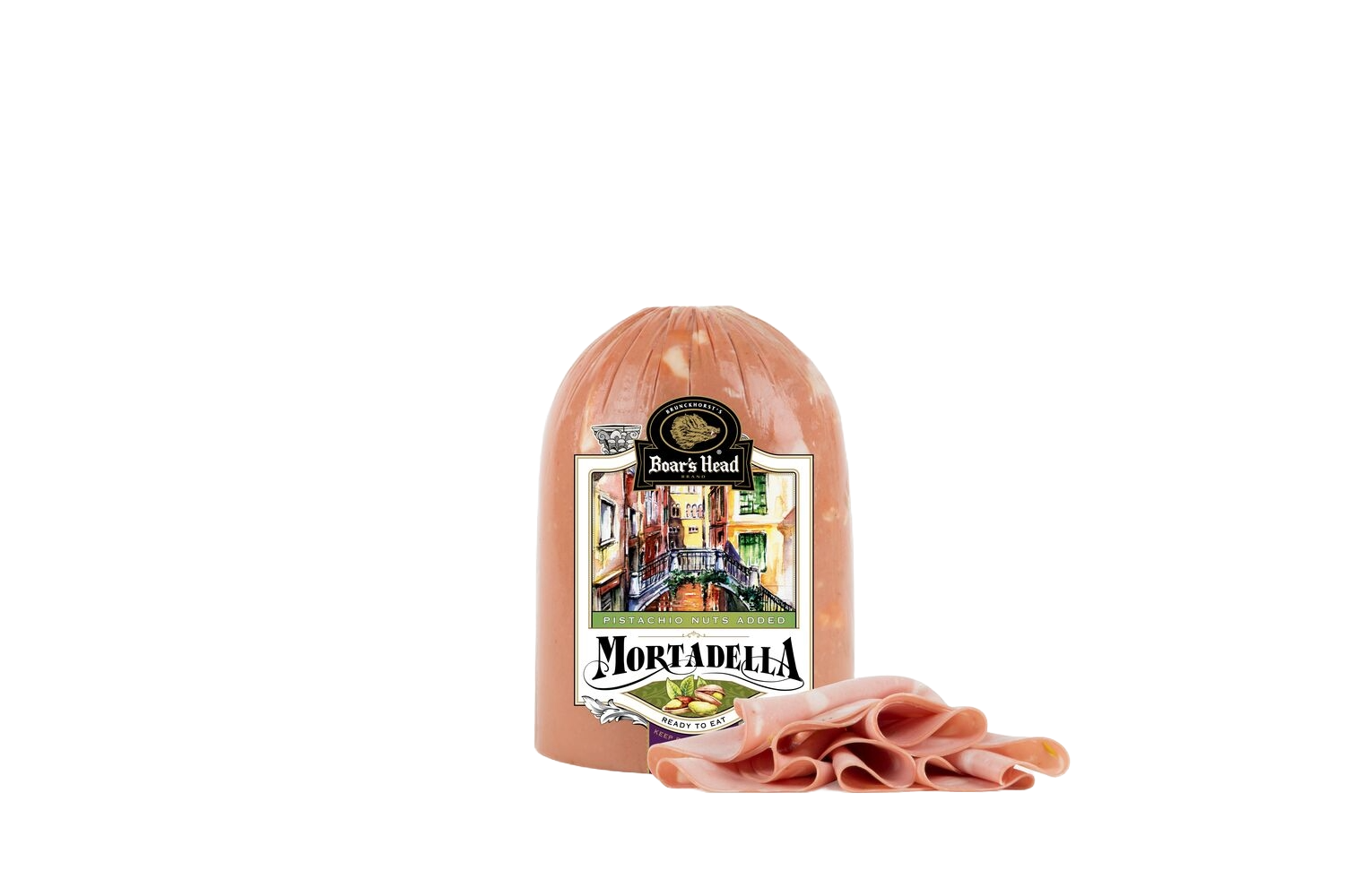 Mortadella with Pistachios - Half