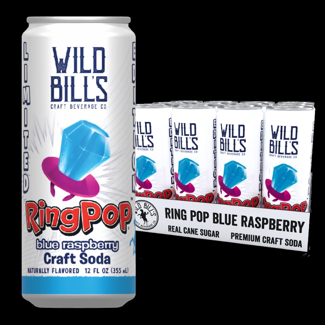 Wild Bill's Ring Pop: Blue Raspberry