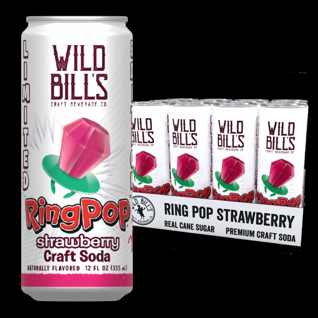 Wild Bill's Ring Pop: Strawberry