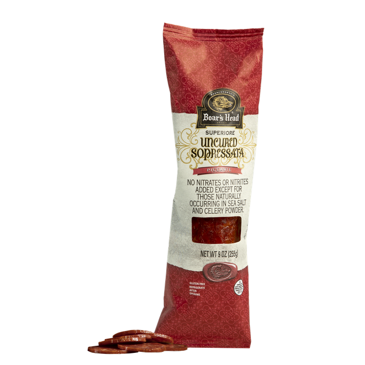 Uncured Sopressata Dry Sausage Picante