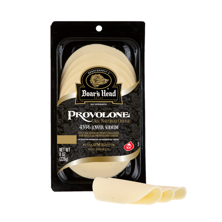 43% Lower Sodium Provolone