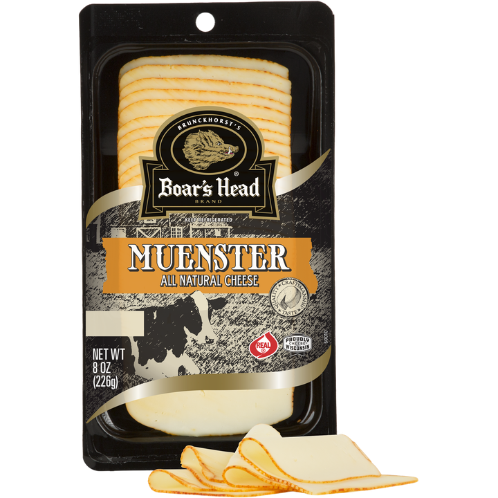 Pre-sliced Muenster Cheese