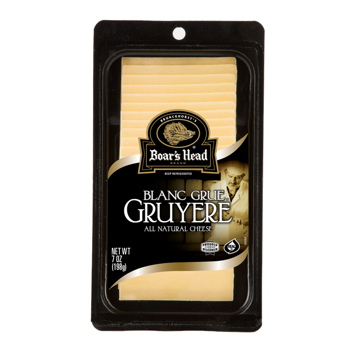 Pre-sliced Blanc Grue® Gruyere Cheese