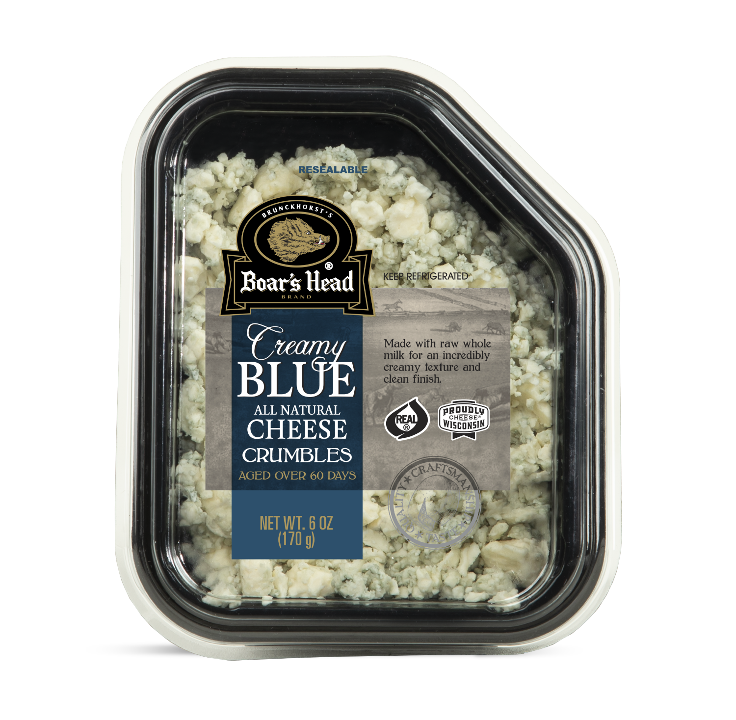 Crumbled Creamy Blue