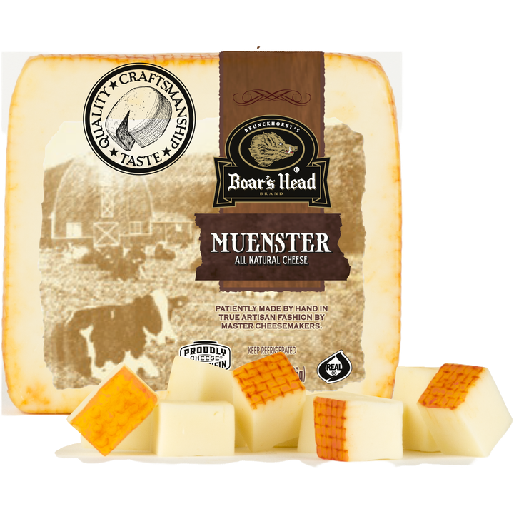 Muenster Cheese - pre-cut