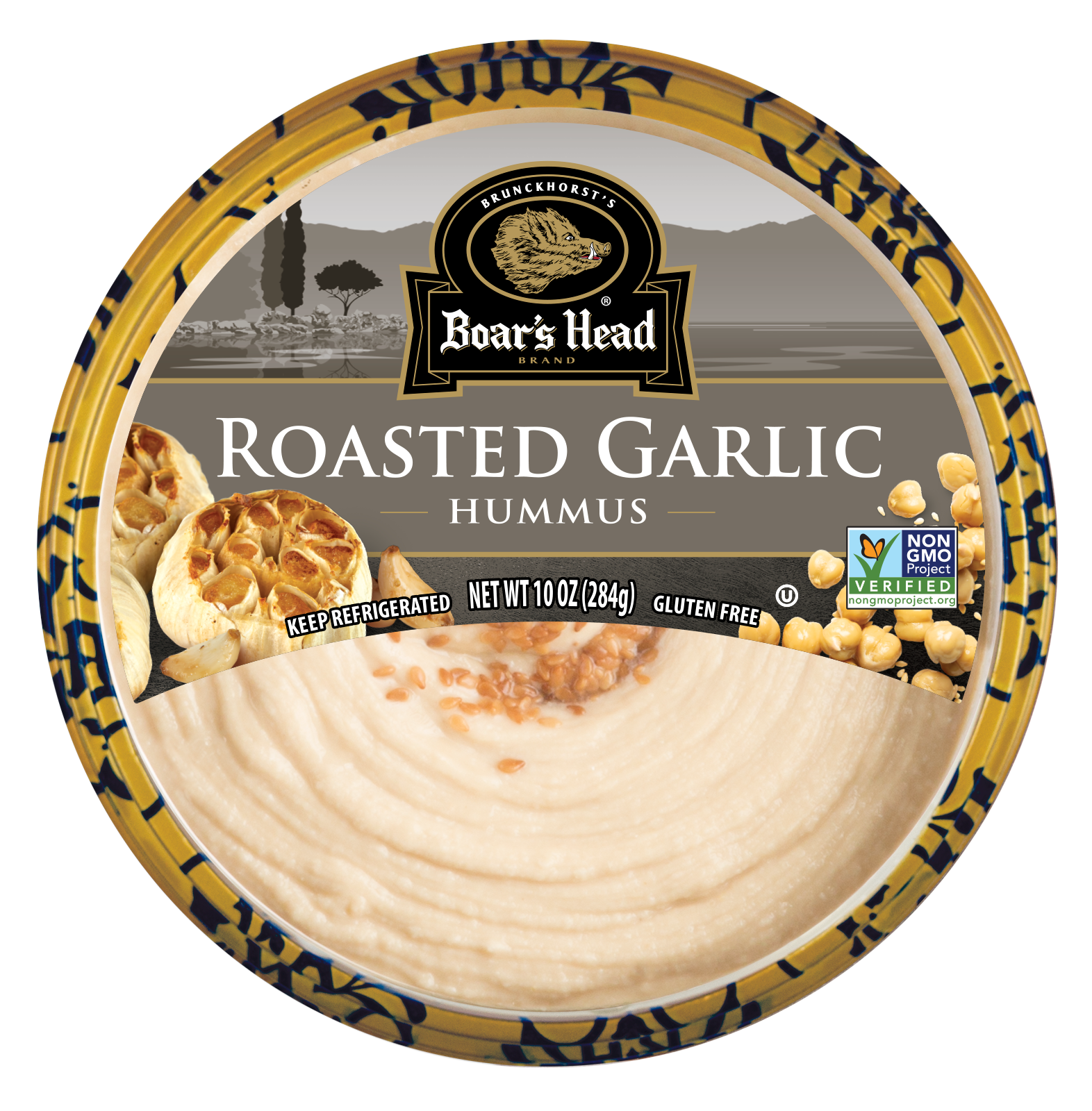 Roasted Garlic Hummus