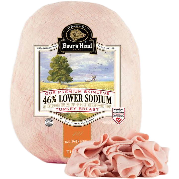 46% Lower Sodium Turkey Breast