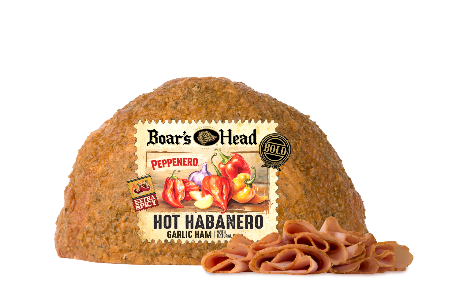Bold Peppenero® Hot Habanero Garlic Ham