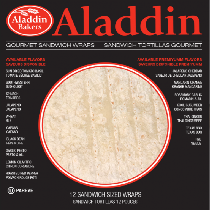 Aladdin Bakers Plain Wraps