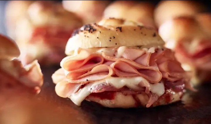 SmokeMaster® Black Forest Ham & Imported Switzerland Swiss® Baked Sliders